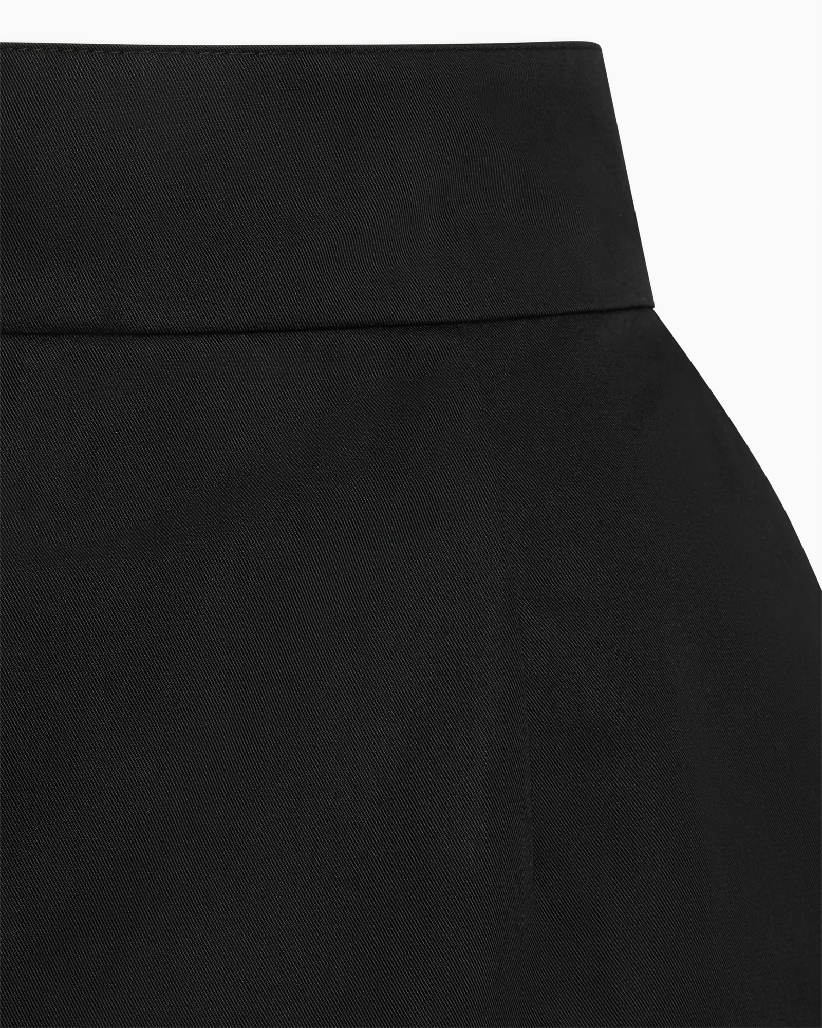 Structured Mini Skirt | Black - Image 2