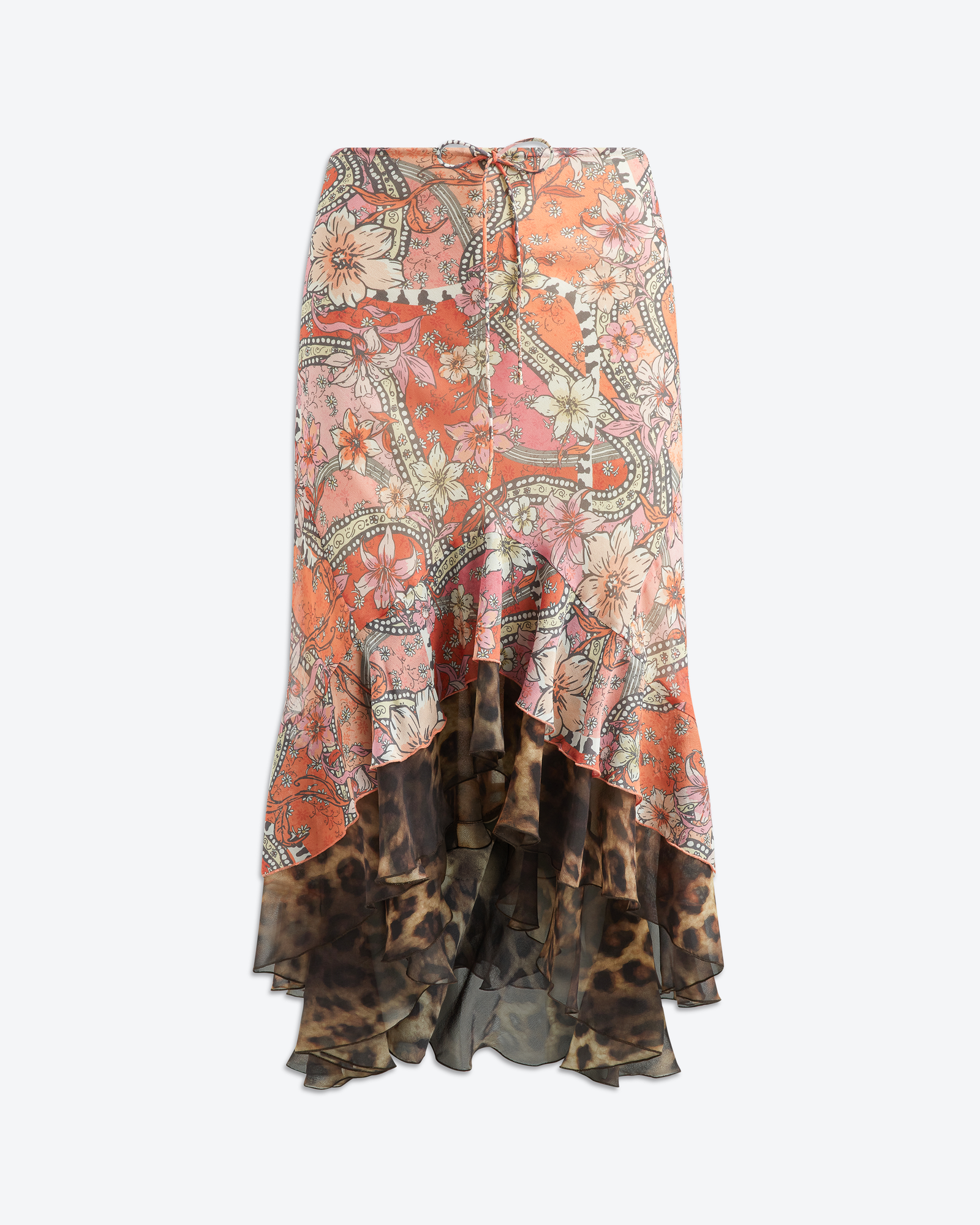 June Silk Midi Skirt | Terrace Leo - Image 4