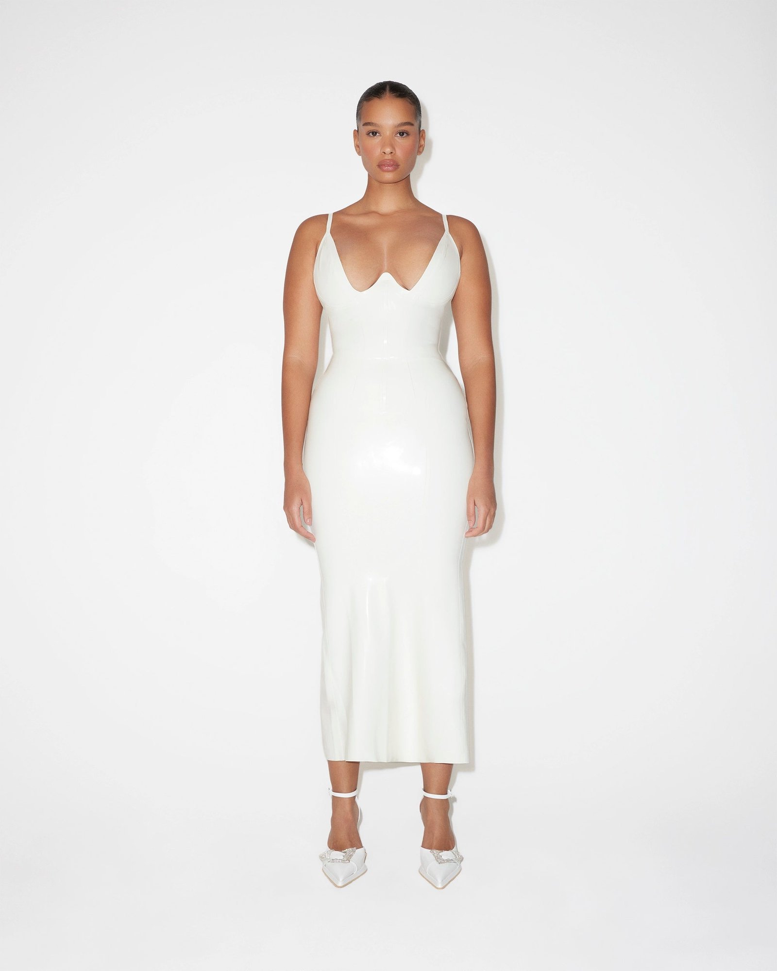 Latex Plunge Tank | Bone - Image 4